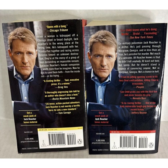 Die Trying & Killing Floor ( Jack Reacher) Paperbacks By Lee Child - Good - Picture 2 of 9